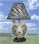 WTD24593 Storm White Tiger Lamp